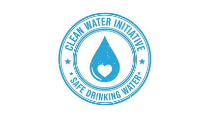 Clean Water Initiative Symbol of Safe Drinking Water Access