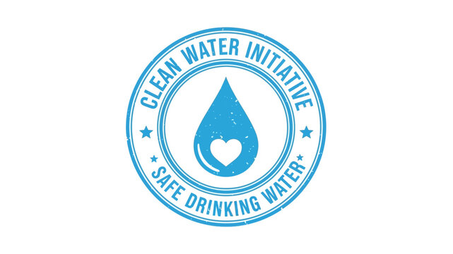 Clean Water Initiative Symbol of Safe Drinking Water Access