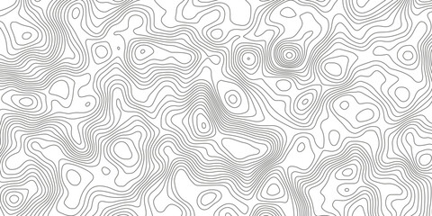 Topographic map background with geographic grid for hiking and mountain sport. luxury topographic wavy pattern and geographic grid map design. paper texture Imitation of a geographical map shades.