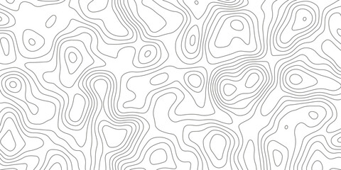 Topographic map background with geographic grid for hiking and mountain sport. luxury topographic wavy pattern and geographic grid map design. paper texture Imitation of a geographical map shades.