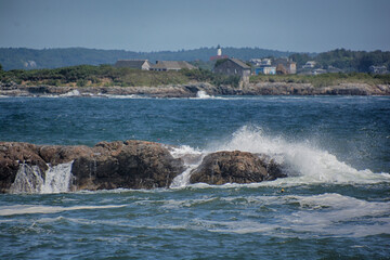 view of the coast of the sea