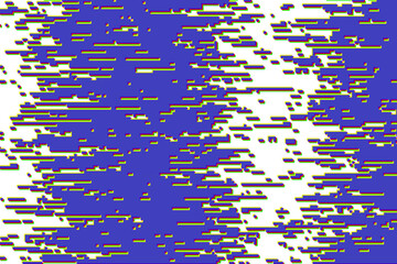 Fototapeta premium Vector glitch effect on transparent background. Digital distortion pattern for modern design projects. Perfect for technology themes, websites, or creative graphics.