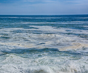 waves on the sea