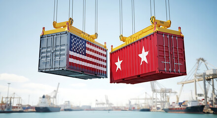American and Turkish Trade Dynamics: A Visual Representation of Commerce
