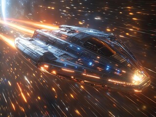 Time warp, space travel.