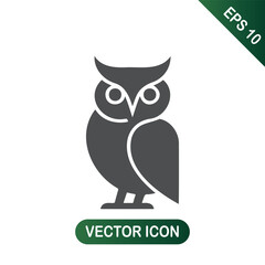 Stylized Owl Icon