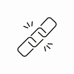 link chain icon sign vector