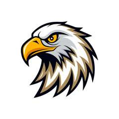 eagle head logo vector art