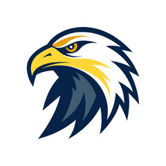 eagle head logo vector art
