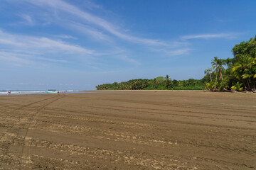 Fototapeta premium Naturparadies Playa Uvita an der Pazifikküste Costa Rica