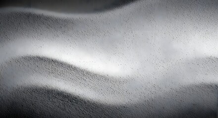 Monochrome Abstract minimalist undulations in a serene grayscale texture, evoking a tranquil and sophisticated artistic composition with gentle curves and shadows