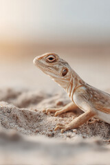 Fototapeta premium capture minimalist portraits of top animals against clean background with bokeh effects