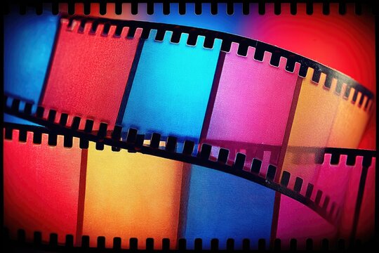 Colorful Film Strip