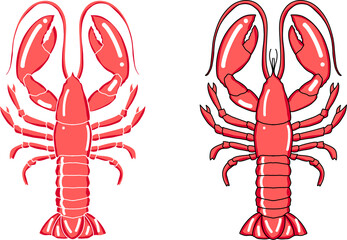 lobster clipart icon  © BLACKSO STUDIO 