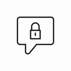 message safety icon sign vector