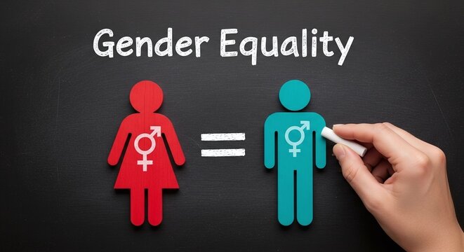 Gender equality workplace diversity human rights fair employment business ethics concept