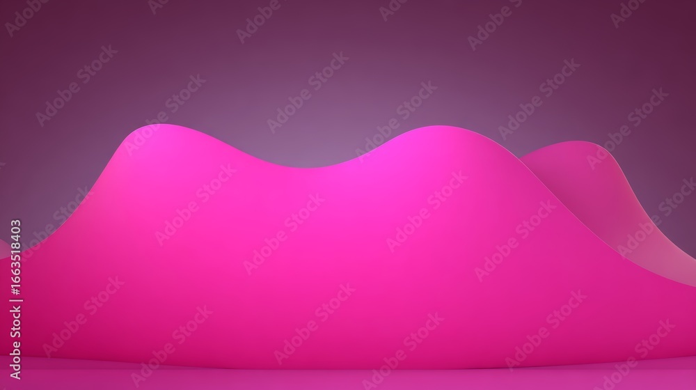 Poster vibrant pink phlox colors create a smooth gradient abstract background with clean design and ample c