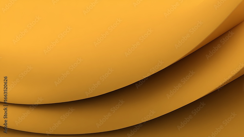 Poster warm golden yellow abstract background featuring a smooth gradient and subtle texture creating a min