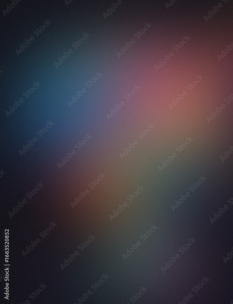Poster a symphony of muted hues an abstract composition of gradient colors blending seamlessly from deep bl