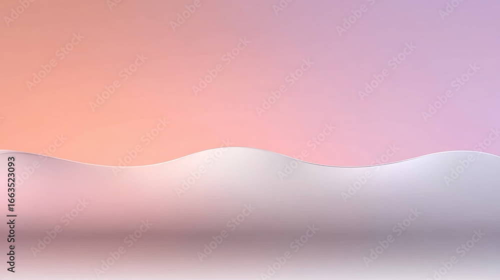Poster soft gradient backdrop in opera mauve color with gentle pink-purple tones creates a minimalist and d