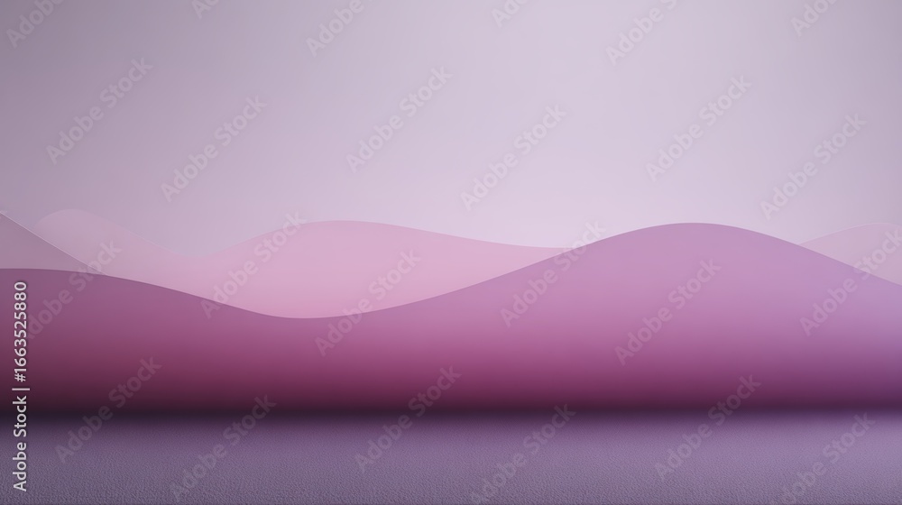 Poster abstract minimal background featuring a gentle gradient in mauve hues with soft purple-pink tones, d