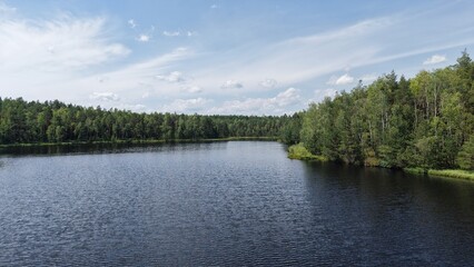 Drone shot of lake © David