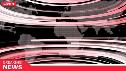 Graphical modern digital world new background,breaking news Studio Background for news reporter.