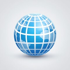 Globe icon vector, go to web icon symbols vector.