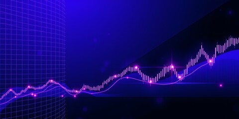  3D glowing neural nodes and connecting lines, Abstract of digital artificial intelligence glowing neural networks, binary streams, and futuristic tech structures on a dark backdrop