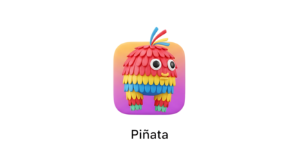 3D Colorful Cute Cartoon Pinata Party Icon