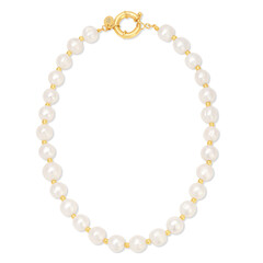 jewelry tag with a pearl necklace