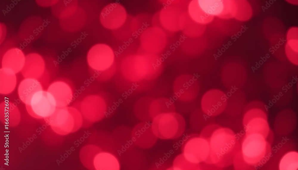 Poster abstract image of blurred red lights creating a vibrant and festive background.