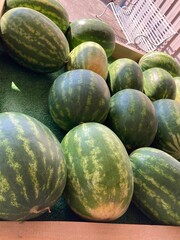 watermelons at the market