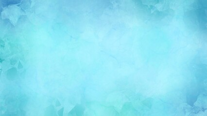 Blue Grunge Background Sky Blue Watercolor Gentle Gradient Artistic Background.