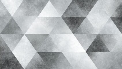 Abstract grayscale triangular pattern
