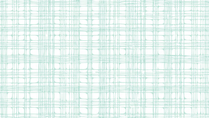 Turquoise and white tartan seamless pattern. Plaid background with blue stripes.	