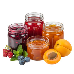 jam and fruits