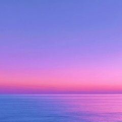 Blurry sunset over a calm sea, pastel hues