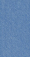 Close-up view of a smooth, textured, light-blue fabric