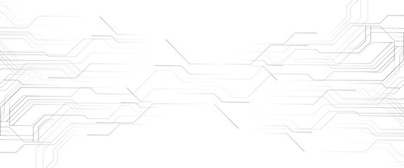 Vector digital technology background concept with technology line circuit board background technology	