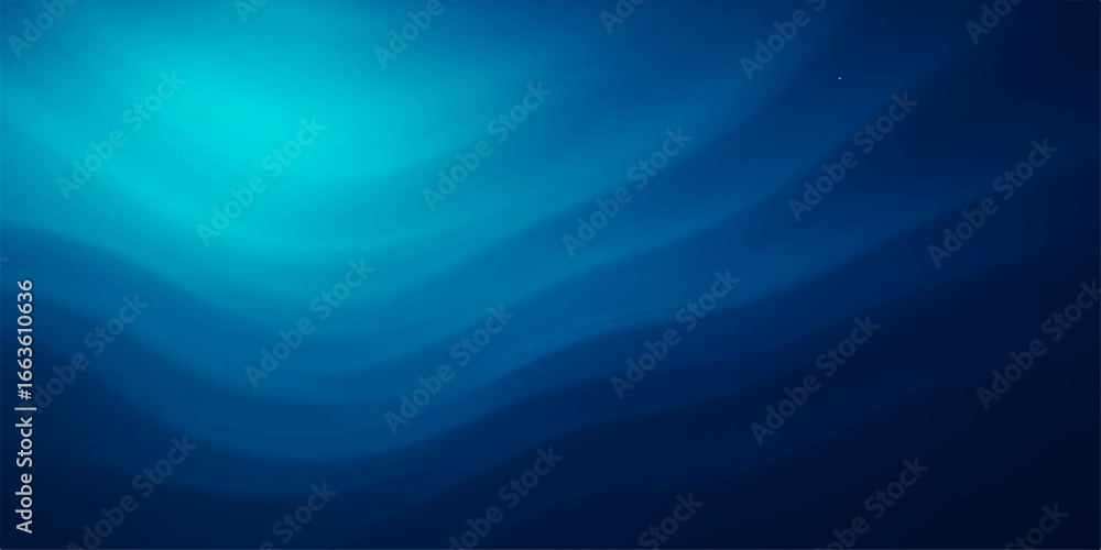 Poster an abstract blue wave design with a soft flowing texture creates a dynamic artistic background