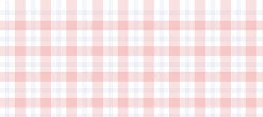 Red  and blue gingham plaid simple print vector background