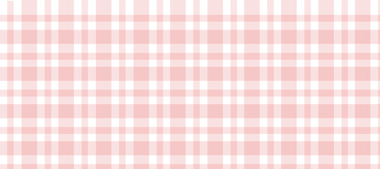 Red gingham plaid simple print vector background