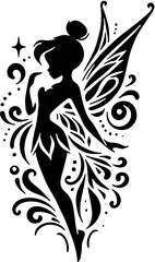 Fototapeta premium silhouette of a girl