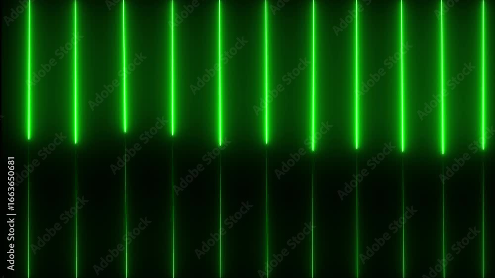 Poster neon lights blinking lines moving animation. glowing neon lights blinking lines moving animation. ro