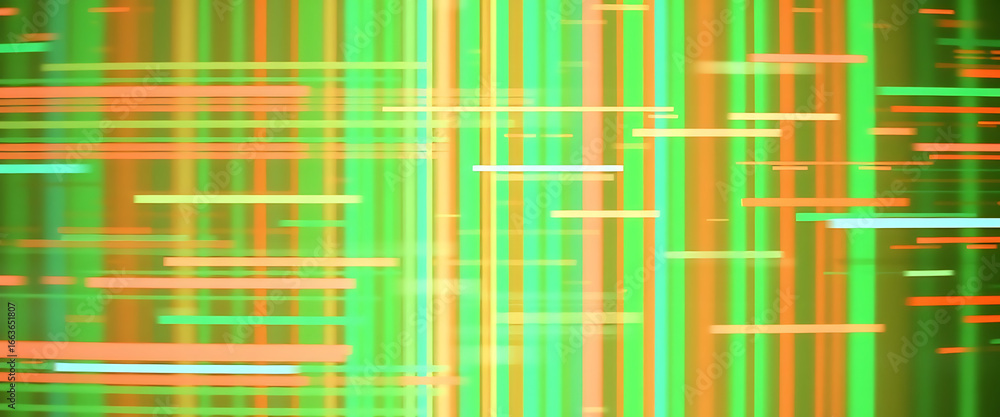Poster glitch computer screen error abstract art illustration isolated on white background