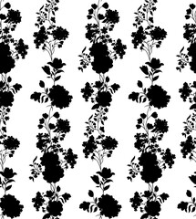 Seamless Allover Running Print Pattern Designs for all type of fabric