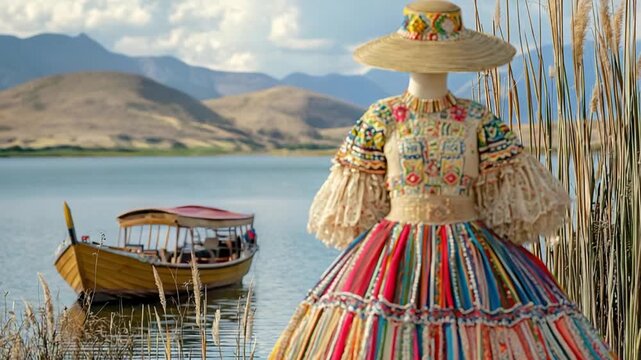 puno traditional dance dress peruvian attire video out
