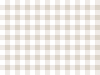 Beige Checkered Plaid Gingham Seamless Pattern