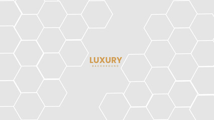 abstract background with hexagons,Luxury abstract background with golden lines on dark, modern black backdrop concept 3d style. Illustration from vector about modern template deluxe design.